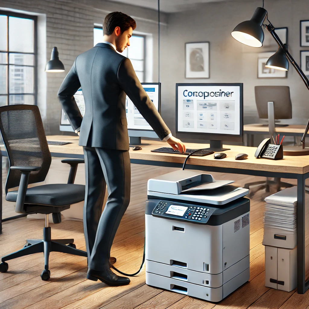 Fotokopi Makinesi Bilgisayara Nasıl Bağlanır